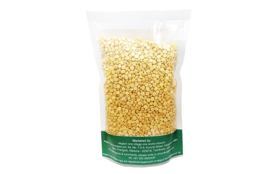 Ekgaon Unpolished Desi Chana Dal    Pack  1 kilogram